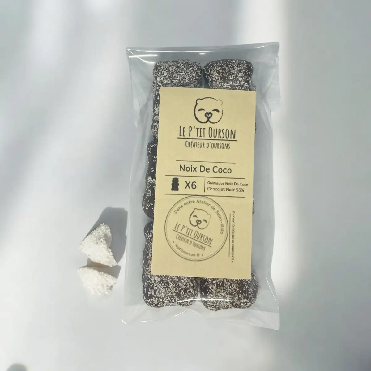 Oursons guimauve -  noix de coco