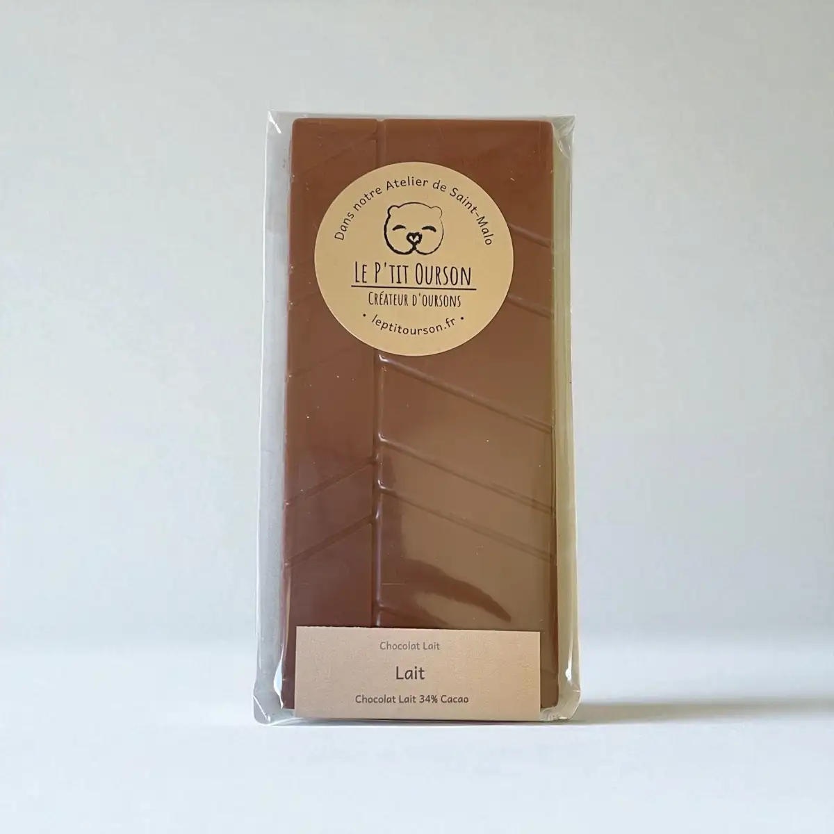 Tablette chocolat Lait 34%