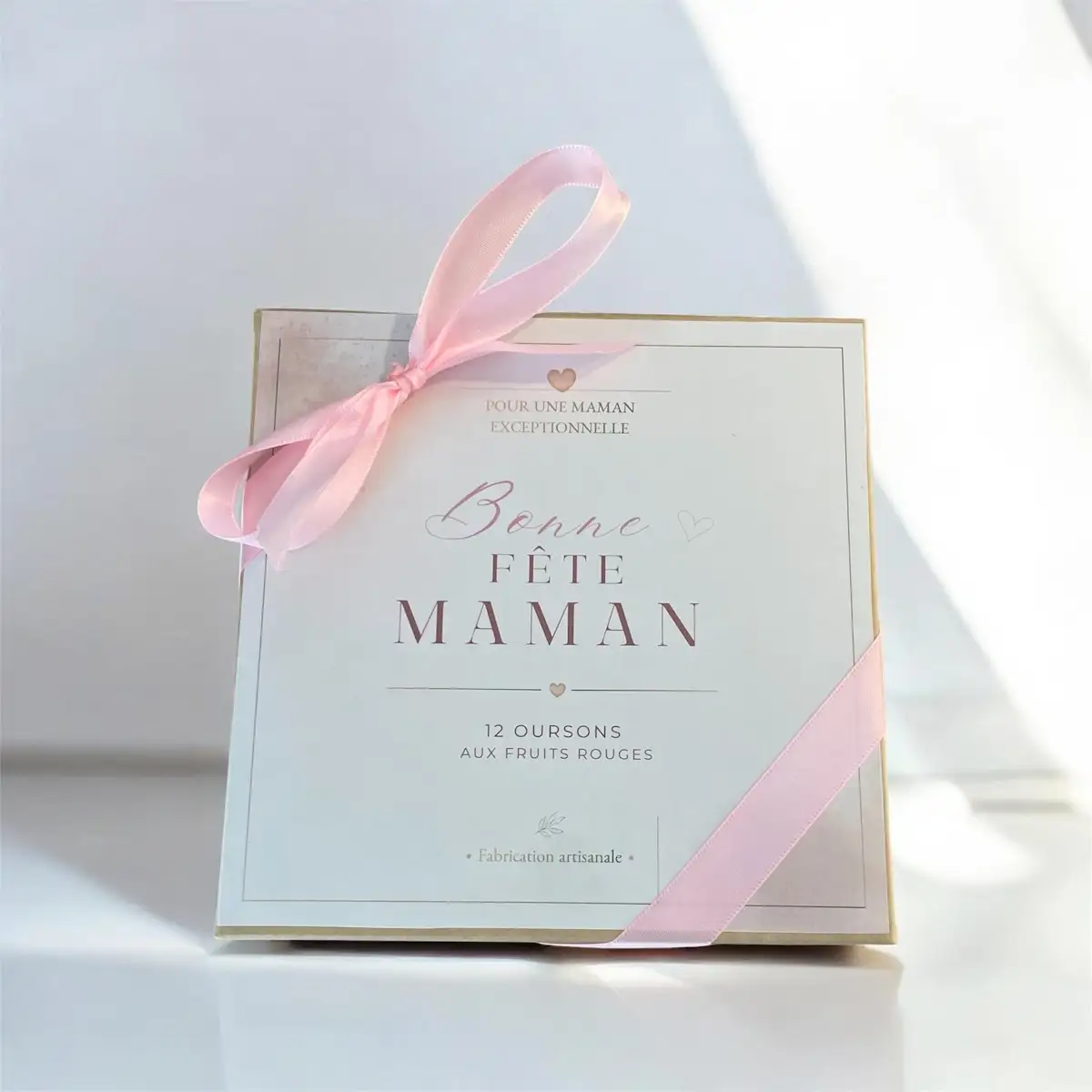 Coffret Oursons Fruits Rouges – Édition Fête des Mères