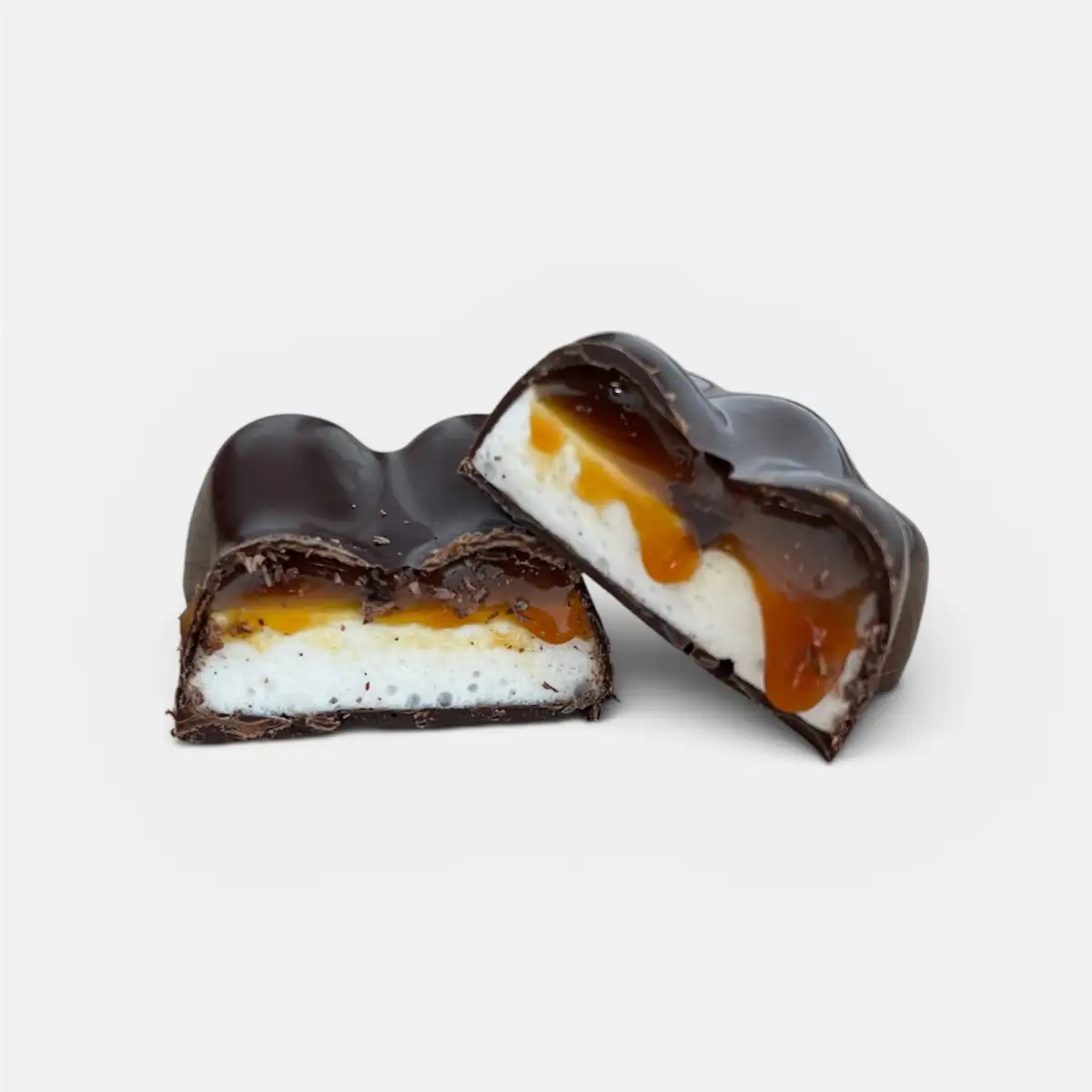 Grand Ourson Guimauve Vanille Intense & Cœur Coulant Caramel Beurre Salé – Chocolat Noir ou Lait